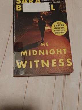 The Midnight Witness Adult Fiction Novel Mystery Book By Sara Blaedel